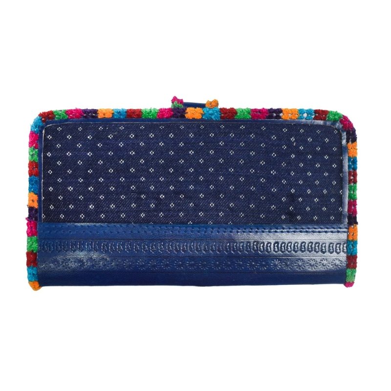 Leather Craft Pure Leather Leathercraft Hand Made Card Holder - 13 cms Length - SKU : AB22401A - Image 2