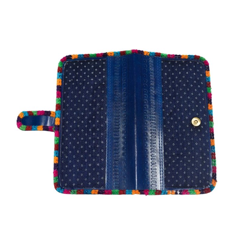 Leather Craft Pure Leather Leathercraft Hand Made Card Holder - 13 cms Length - SKU : AB22401A - Image 3